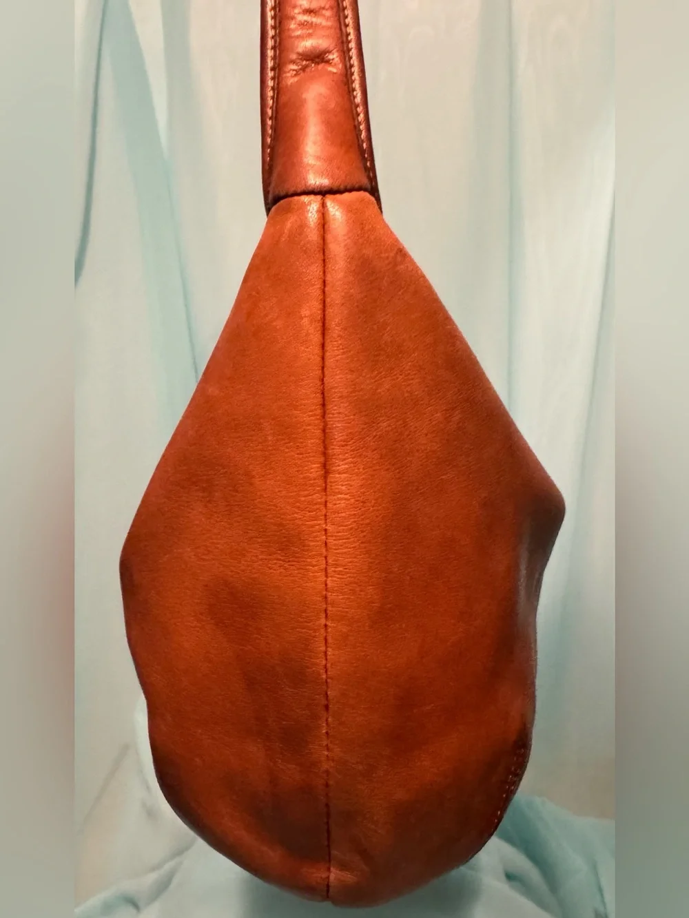 COACH 9226 Vintage Shoulder Bag Leather Brown Silver Hardware - Picture 4 of 12